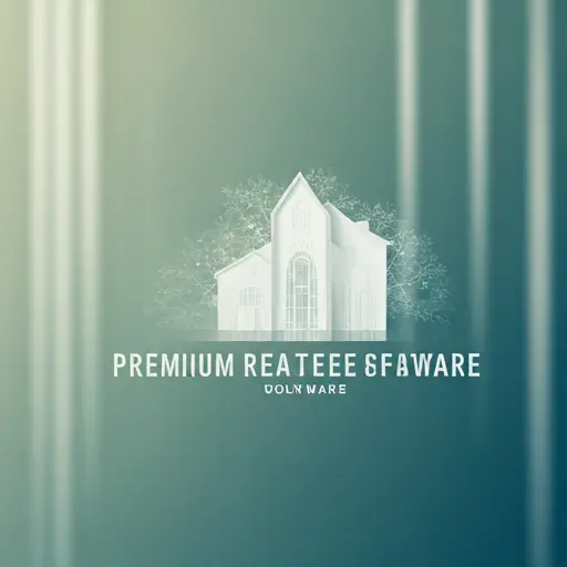 Modern professional office building with blue glass windows